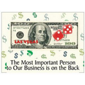 Las Vegas Dice $100 Bill Photo Hand Mirror (2.5" x 3.5")